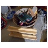 Shelves and wall decor