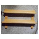 Shelves and wall decor