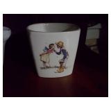 Creamers, plant container, ceramic flower Knick Knack