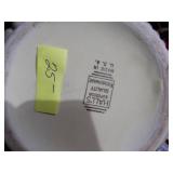 Water pitcher, small covered box and a flower planter