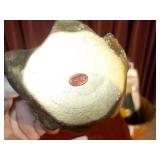 The image displays a set of vintage Christmas angel figurines