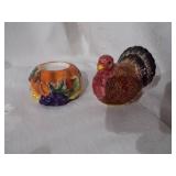 Turkey salt and pepper shakers
