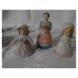 Assortment of figurines and musicals