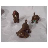 Dog figurines