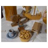 Wooden decorative items