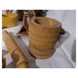 Wooden decorative items