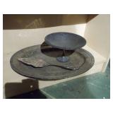 Vintage metal pieces