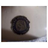 1800’s pottery ink bottle and vase