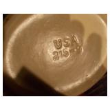 1800’s pottery ink bottle and vase