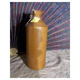 1800’s pottery ink bottle and vase