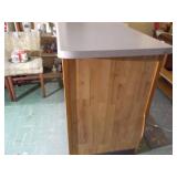 Glass front display cabinet