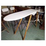 Vintage wooden ironing board