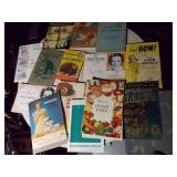 Vintage cookbooks