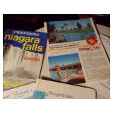 Vintage advertisement of places to visit