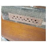 antique foot warmer, also known as a carriage heater.