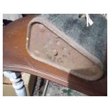 antique foot warmer, also known as a carriage heater.