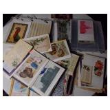 Album with postcards and more