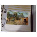 Album with postcards and more