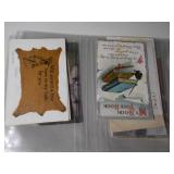 Album with postcards and more