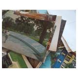 Big Stack of Vintage postcards/magazines, etc