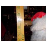 Vintage Rushton Company Santa Claus plush doll