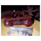 Antique cast iron kitchen scale