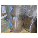 collection of various vintage glass bottles,