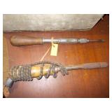 collection of vintage hand tools