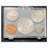 1964 US MINT SET IN CASE