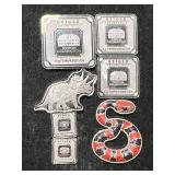 32 GRAMS .999 FINE SILVER FRACTIONAL PIECES