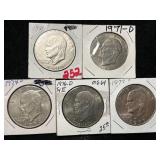 5 US EISENHOWER DOLLARS