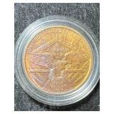 1937 US ARKANSAS COMMEM HALF DOLLAR IN AIRTITE