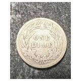 1912-D US BARBER DIME