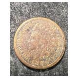 1884 US INDIAN HEAD CENT