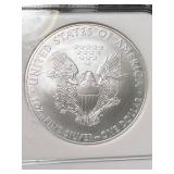 2008 AMERICAN SILVER EAGLE NGC MS69