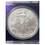 2005 AMERICAN SILVER EAGLE NGC MS69