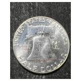 1961 US FRANKLIN HALF DOLLAR