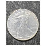 1941-D US WALKING LIBERTY HALF DOLLAR