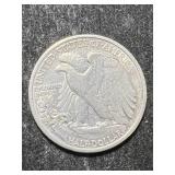 1941-D US WALKING LIBERTY HALF DOLLAR