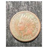 1886 US INDIAN HEAD CENT