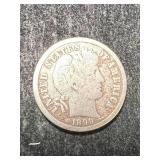 1899-S US BARBER DIME