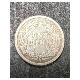 1899-S US BARBER DIME