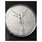 5 TROY OZ .999 FINE SILVER MEXICAN LIBERTAD IN AIRTITE