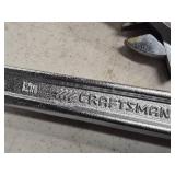 Lot of (3) Adjustable Wrench - 8" (x2) and 12" (x1)