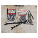 Lot of (2) Craftsman® Wrench Sets- 10pc Midget SAE and Metric (in original packaging) with Assorted Wrenches
