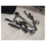 Assorted Sockets, Ratchets and Extension