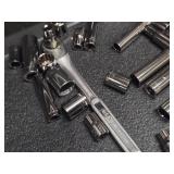 Lot of (1 Drawer) One Ratchet and 1/2" Sockets (assorted)