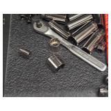 Lot of (1 Drawer) Sockets and Ratchets (assorted)
