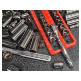 Lot of (1 Drawer) Sockets and Ratchets (assorted)