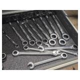 Lot of (15) Craftsman® Ratcheting Wrenches - Metric
